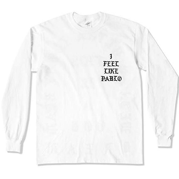 I Feel like Pablo White Long Sleeve - Picture 2 of 4